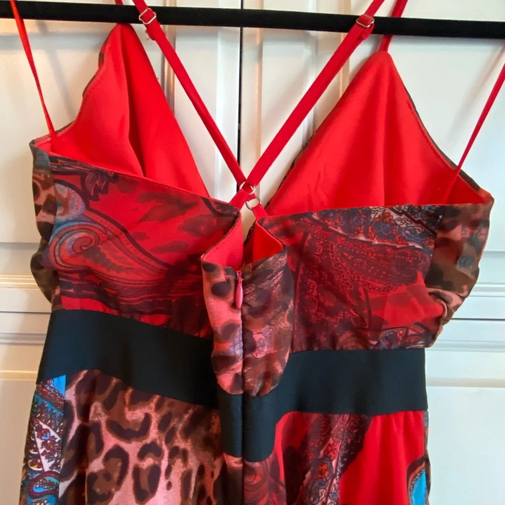 ❤️On-Trend FW2026❤️
La Diosa—Red, Leopard, Adjustable Strap, Maxi, Chiffon/Sheer - Picture 11 of 11